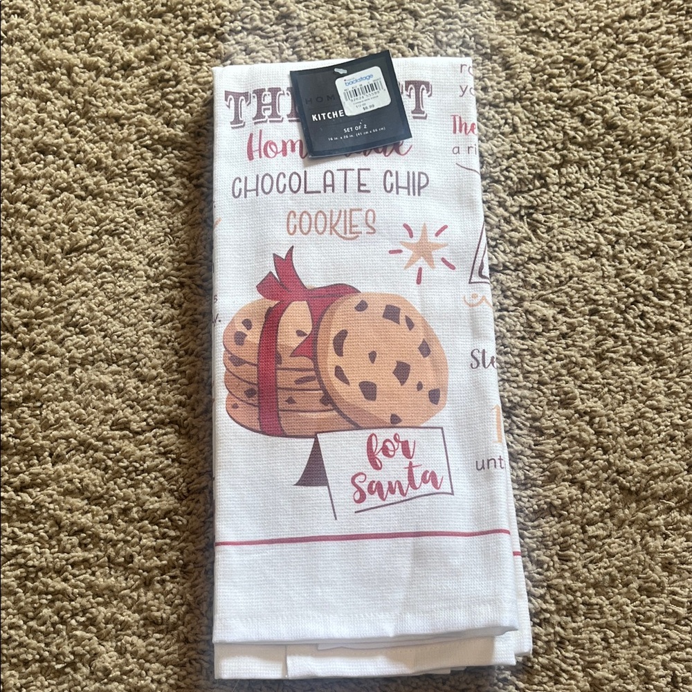 Cookie for Santa Kitchen Towel
